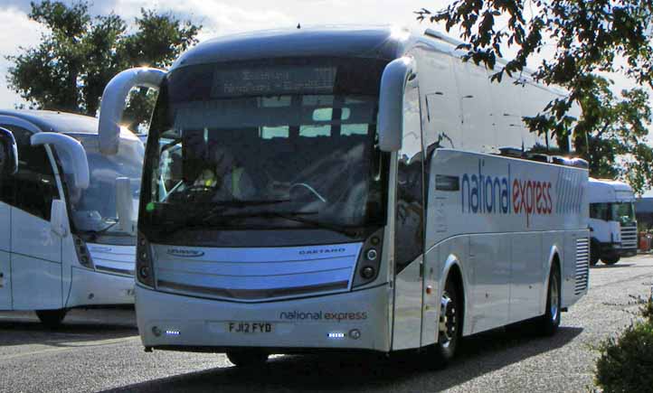 Edwards Coaches National Express Volvo B9R Caetano Levante FJ12FYD